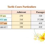 tarifs CP